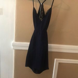 Lulus dress navy blue XS